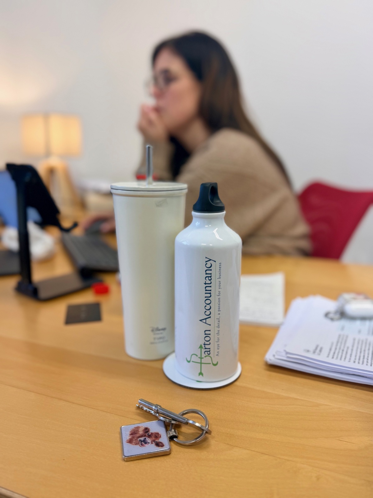 Team member at the Barton office